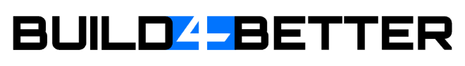 Horizontal wordmark, angular four, on white